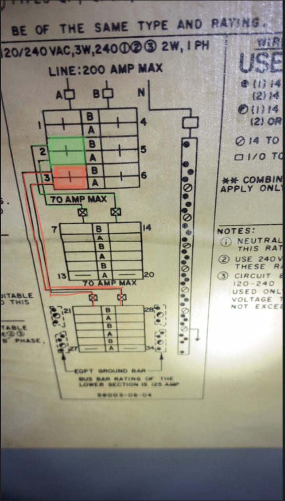 this diagram of a split bus panel illustrates how it works