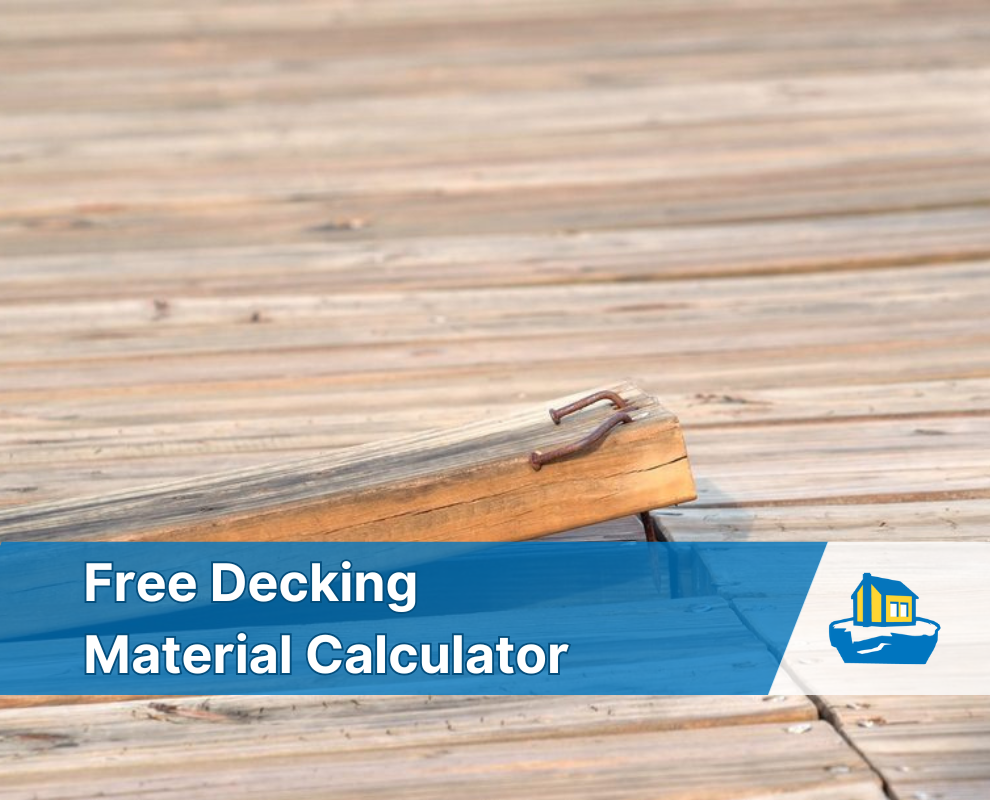 deck material calculators take out the guess work