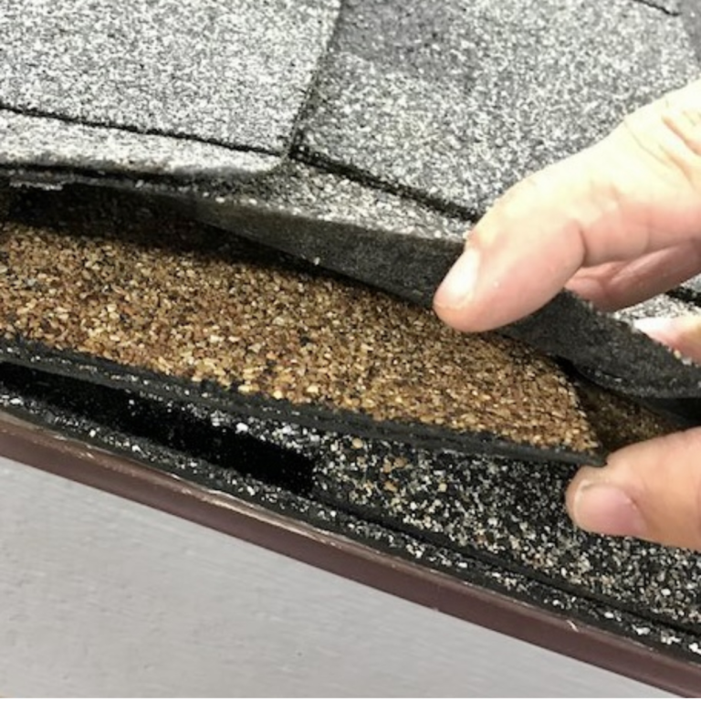 what does 2 layers of shingles look like?