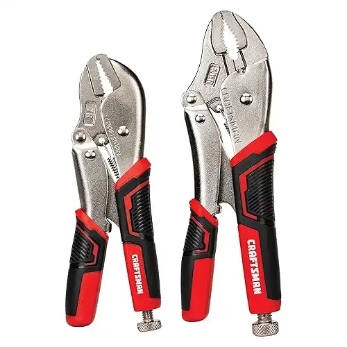 CRAFTSMAN Locking Pliers, 2Piece Fast Release Set (CMHT81727)