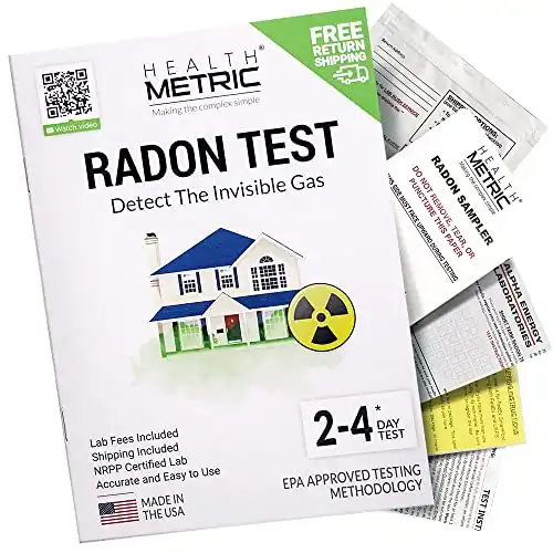 Radon Test Kit for Home - Complete Testing Solution